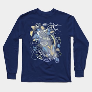 Abstract Design Long Sleeve T-Shirt